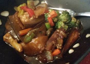 How to Recipe Appetizing Thai inspired eggplant stirfry