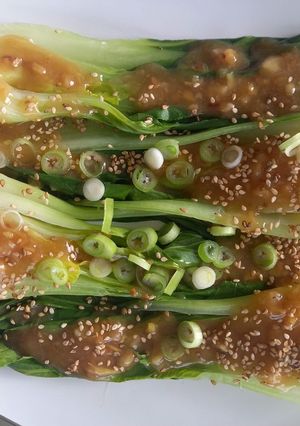 Une photo de Shangaï Pak Choi à la sauce d'huitre