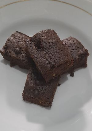 Foto resep Brownis pisang mete coklat