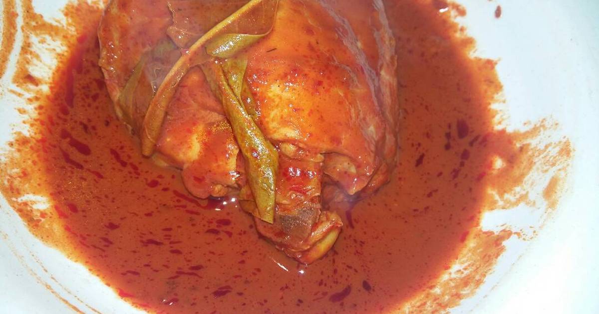 Pollo Enchilado, Delicioso Receta de Natalia Díaz- Cookpad