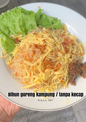 Foto resep Bihun goreng kampung/tanpa kecap
