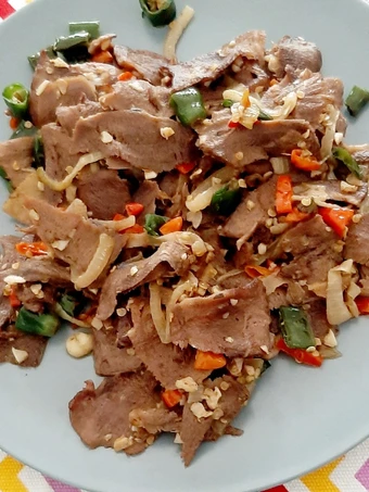 Cara Gampang Membuat Resep Lidah Sapi Tumis Cabe Ijo yang Menggugah Selera Anti Ribet, Bikin Ngiler