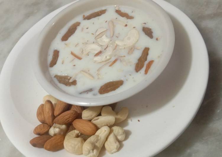 Recipe of Award-winning Vrat kheer