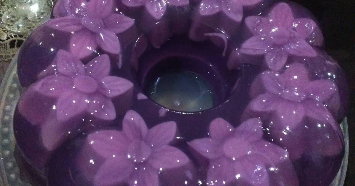  Resep  Puding  Ubi  ungu  berbunga oleh Cicih Daniasri Cookpad