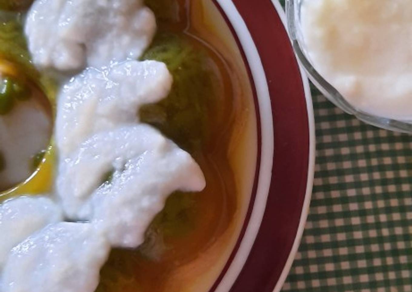 Puding cendol dawet with vla (tanpa santan)