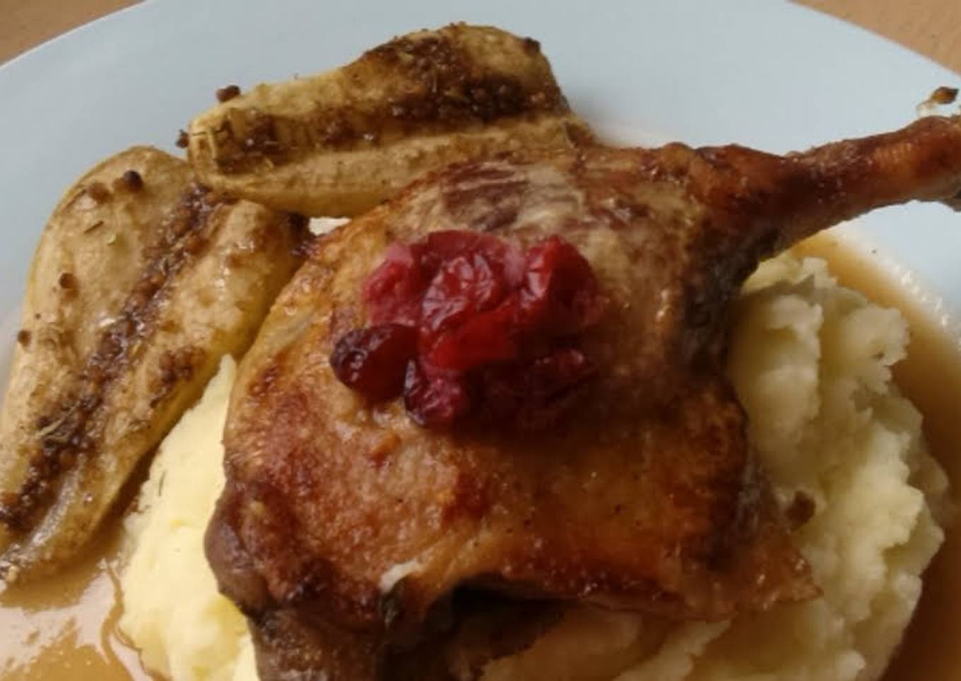 Vickys Balsamic Roast Pears