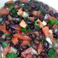 Easy Black Bean Salsa A picture of Easy Black Bean Salsa.