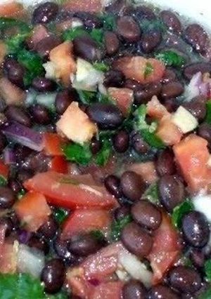 A picture of Easy Black Bean Salsa.