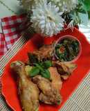 Ayam Goreng Telur Sambal Hijau