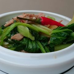 A picture of Chorizo And Vegetable Stir fry.