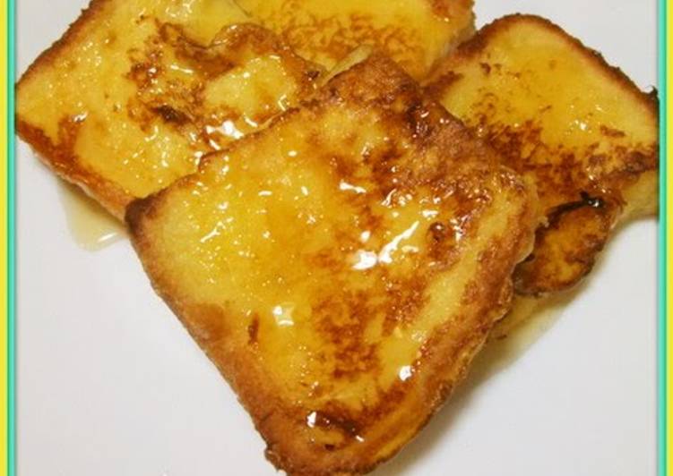 Steps to Prepare Homemade Kids will Love this French Toast