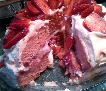 Ultimate, Prepare Double delight strawberry cake Delicious Perfect