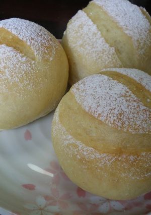 A picture of Ginger and Miso Rolls Made with a Bread Machine.