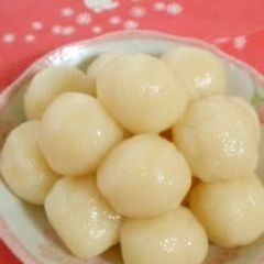A picture of Soft and Chewy Dango For Moon Viewing or Mitarashi Dango.