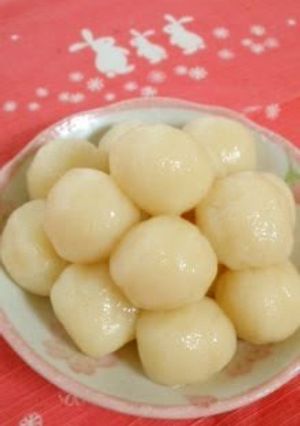 A picture of Soft and Chewy Dango For Moon Viewing or Mitarashi Dango.