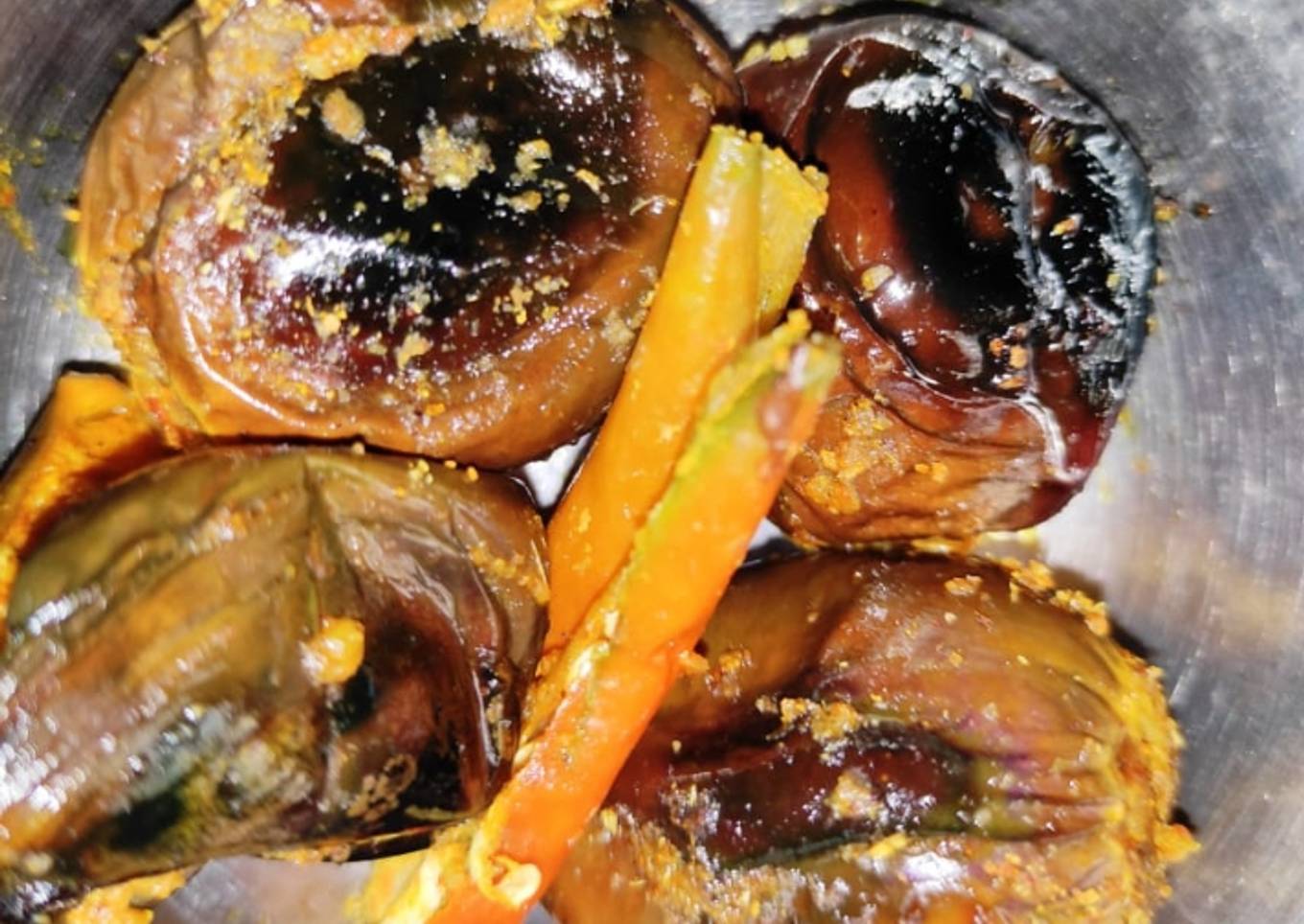 Stuffed brinjal