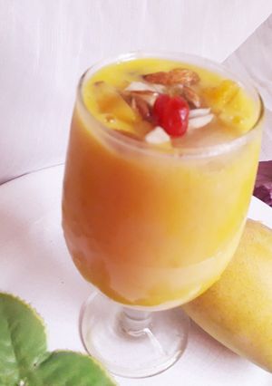 ম্যাংগো মিল্কসেক রেসিপির প্রধান ছবি