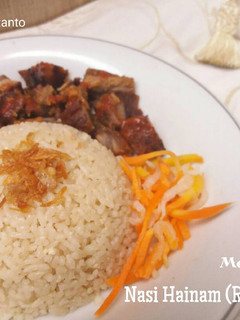 Foto resep Nasi Hainam (Rice Cooker)