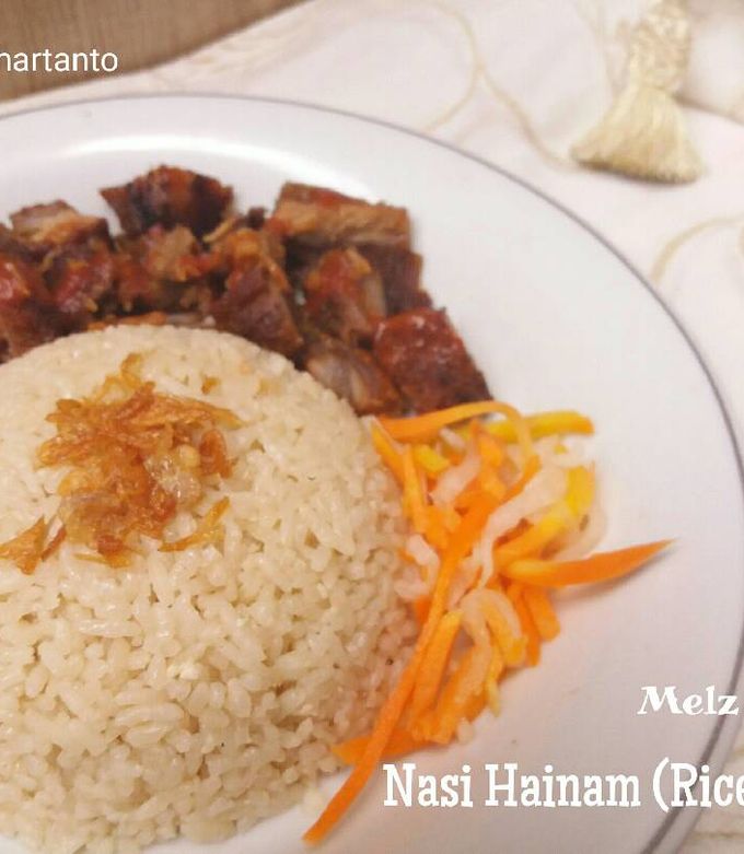 Foto resep Nasi Hainam (Rice Cooker)