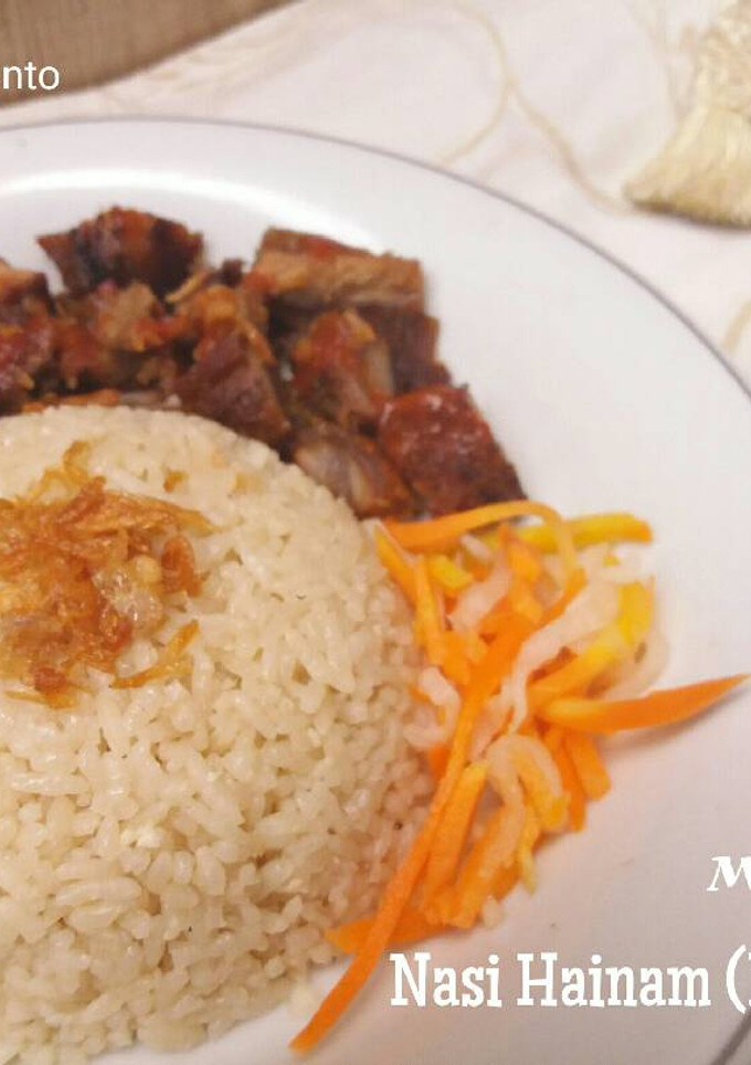 Foto resep Nasi Hainam (Rice Cooker)