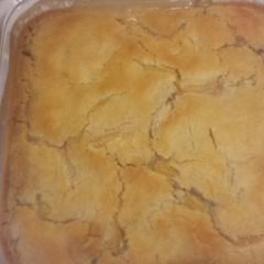 A picture of Peach Cobbler.