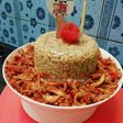 Mie Ultah Ayam Suwir Pedas