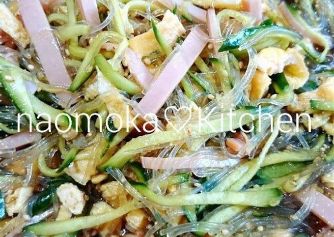 Steps to Prepare Speedy Tasty Chinese-Style Cellophane Noodle Salad