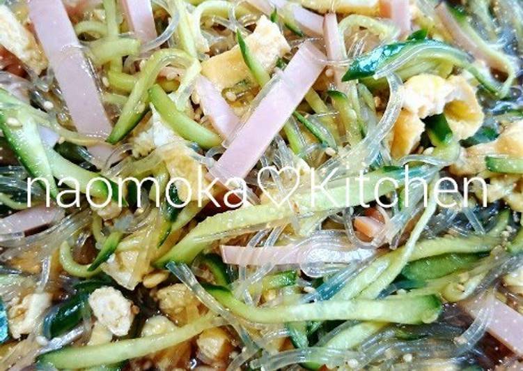 tasty chinese style cellophane noodle salad recipe main photo
