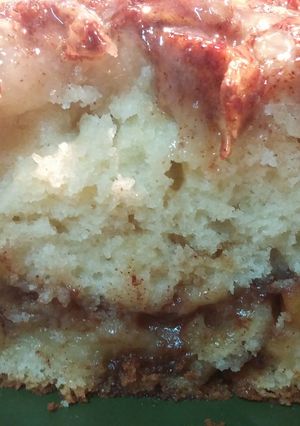 A picture of Apple fritter loaf.