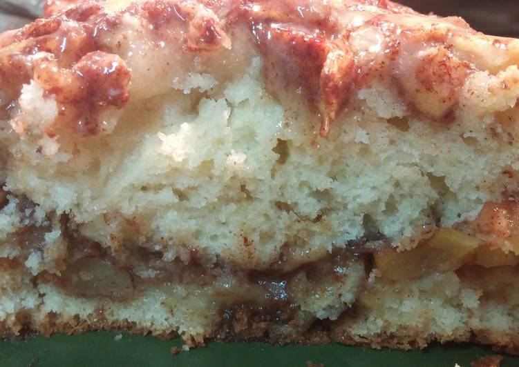 Recipe of Quick Apple fritter loaf