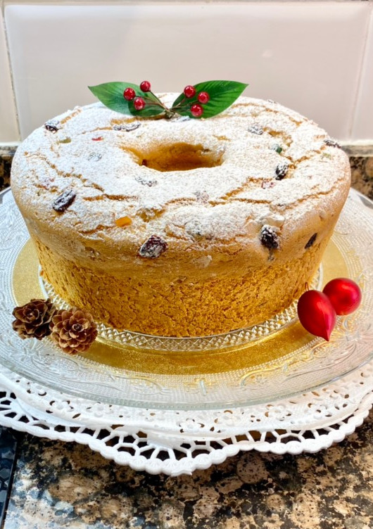 Una foto de Pastel de Navidad