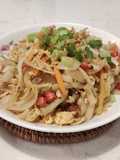Yaki Udon atau Fried Japanese Udon (asin)