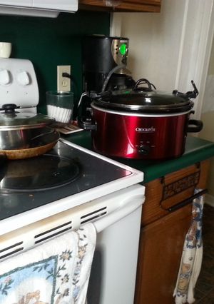 A picture of Converting stove cooking to crockpot.