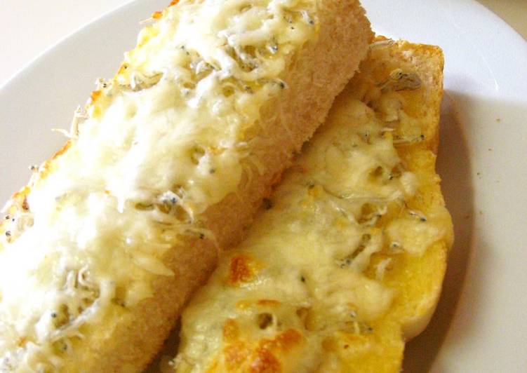 For Breakfast! Chirimenjako and Cheese on Toast