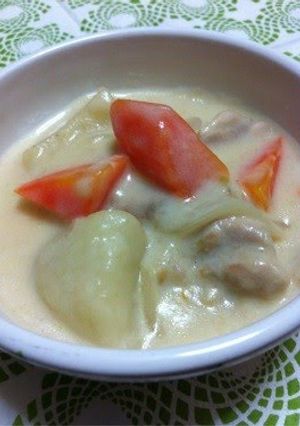 A picture of Easy Tasty Cream Stew without Store Bought Roux.