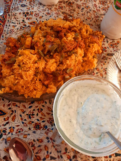 عکسی از دستور استانبولی پلو با مرغ