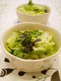 Lettuce and Nori Seaweed Salad with Mentsuyu Sauce and Mayonnaise