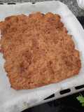 Torta de chicharrones para diabéticos