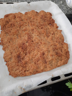 Una foto de Torta de chicharrones para diabéticos