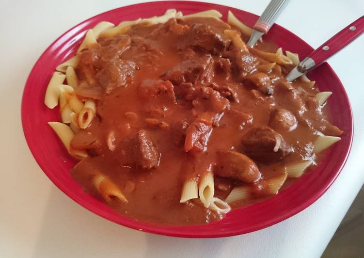 Recipe of Speedy Italian Stroganoff