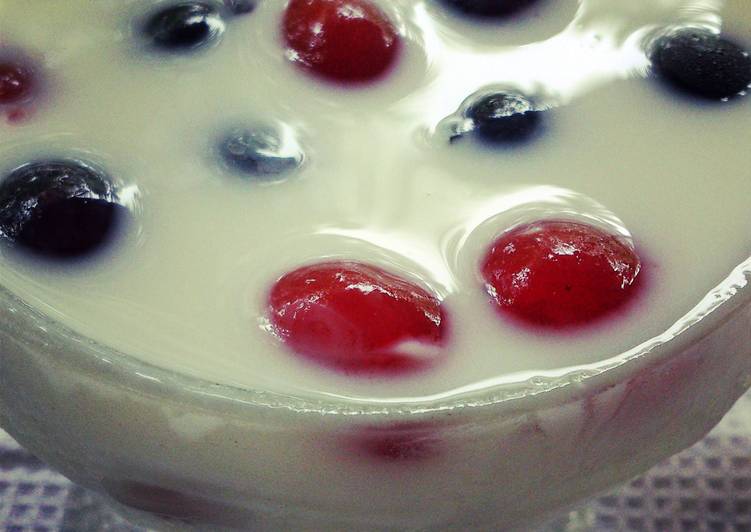 jakes yogurt n fruit dessert 4th of july spl recipe main photo