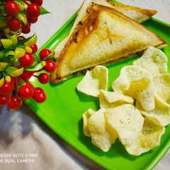 A picture of Roasted Gobhi sandwich.
