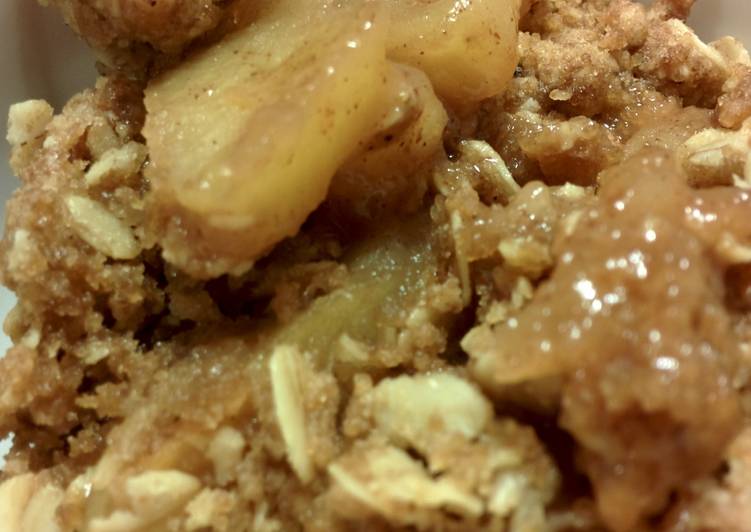 Steps to Make Award-winning Simple apple crisp