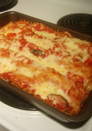 A picture of Veggie Lasagna.