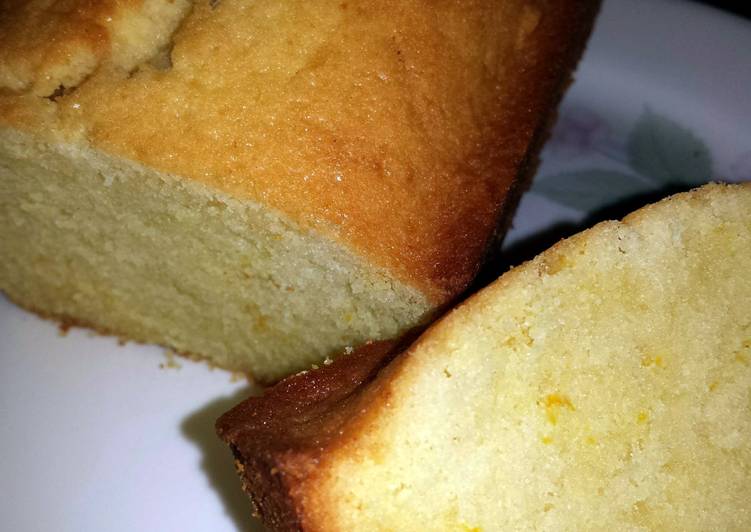 Easy Way to Make Super Quick Buttery Orange Pound Cake