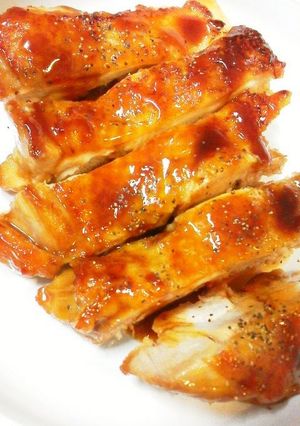 A picture of Everyone's Favorite Chicken Teriyaki Honey Oyster Sauce.