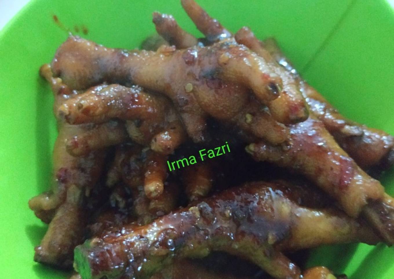 Ceker pedas manis
