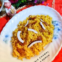 Gur wale chawal A picture of Gur wale chawal.