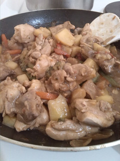 A picture of Stir fry chicken.
