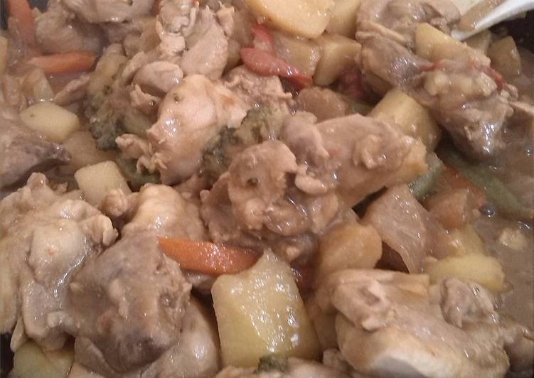 Recipe of Tastefully Stir fry chicken